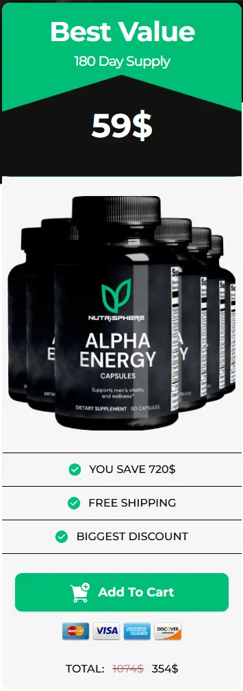alpha energy 6 bottles price